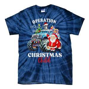 Operation Christmas Child Funny Santa Family Matching Xmas Tie-Dye T-Shirt