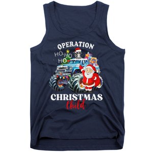 Operation Christmas Child Funny Santa Family Matching Xmas Tank Top