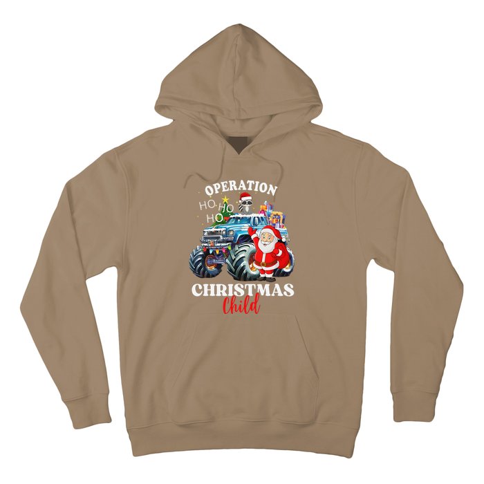 Operation Christmas Child Funny Santa Family Matching Xmas Hoodie