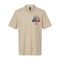 Operation Christmas Child Funny Santa Family Matching Xmas Softstyle Adult Sport Polo