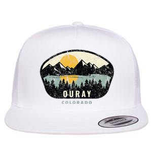 Ouray Colorado Co Vacation Souvenir Flat Bill Trucker Hat