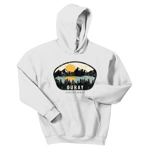 Ouray Colorado Co Vacation Souvenir Kids Hoodie