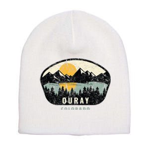 Ouray Colorado Co Vacation Souvenir Short Acrylic Beanie