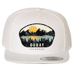 Ouray Colorado Co Vacation Souvenir Wool Snapback Cap