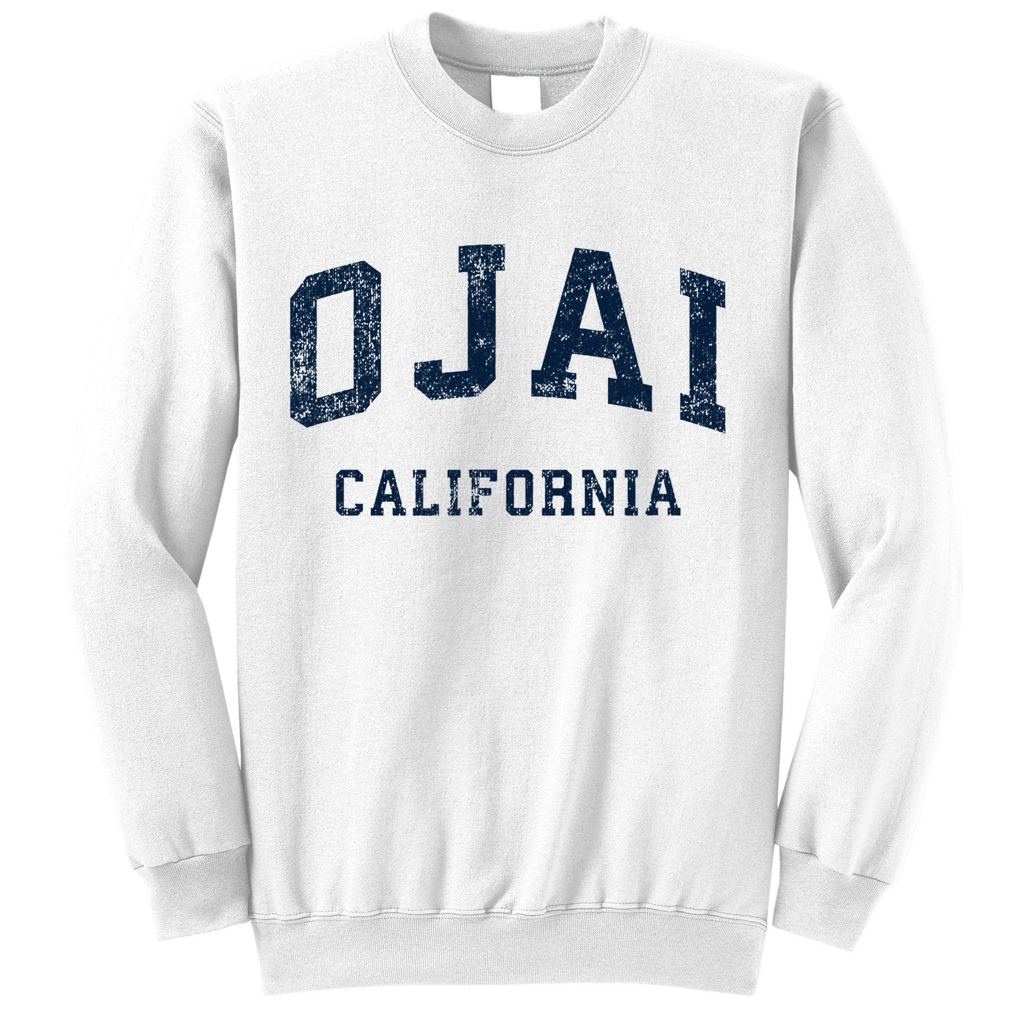 Ojai California Ca Vintage Athletic Sports Design Sweatshirt
