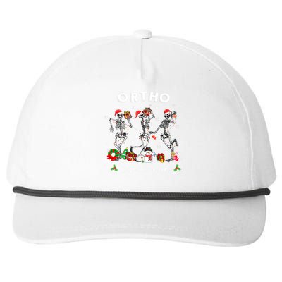 Ortho Christmas Crew Orthopaedic Nurse Ortho Techs Secretary Snapback Five-Panel Rope Hat