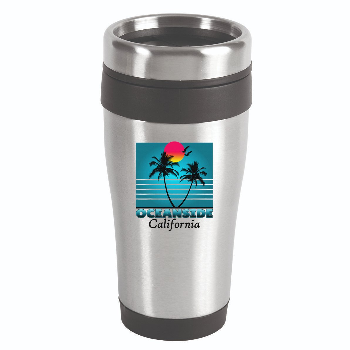 Oceanside California Ca Summer Gift Souvenirs 16oz Travel Tumbler