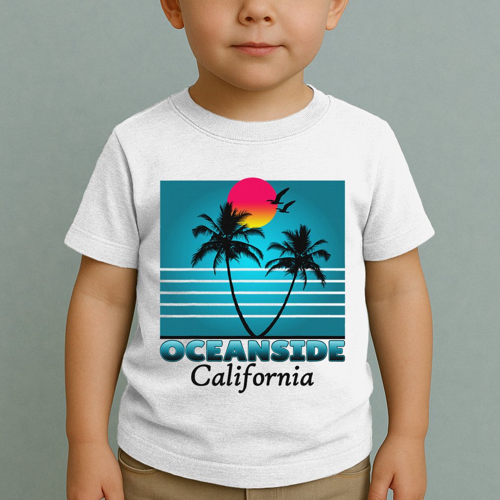 Oceanside California Ca Summer Gift Souvenirs Toddler T-Shirt