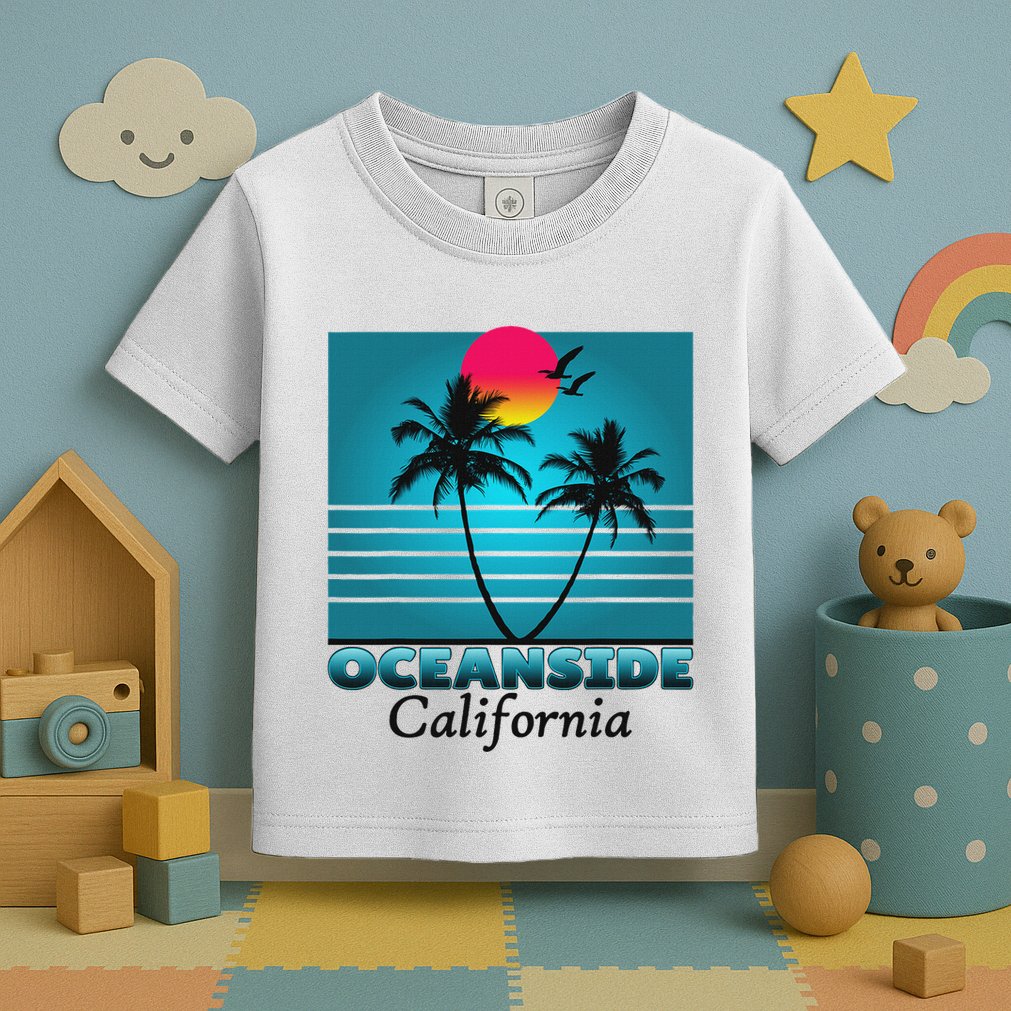 Oceanside California Ca Summer Gift Souvenirs Toddler T-Shirt