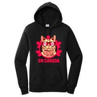 Oh Canada Canada Day Maple Leaf National Day 1st Of July Women's Pullover Hoodie