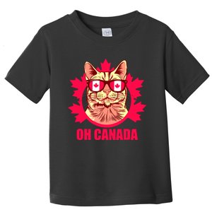 Oh Canada Canada Day Maple Leaf National Day 1st Of July Toddler T-Shirt