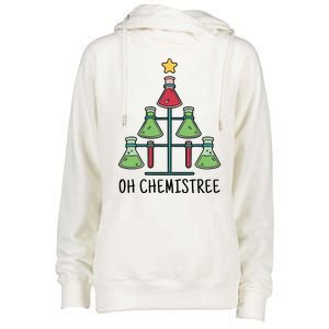 Oh Chemistree Chemistry Christmas Gift Womens Funnel Neck Pullover Hood