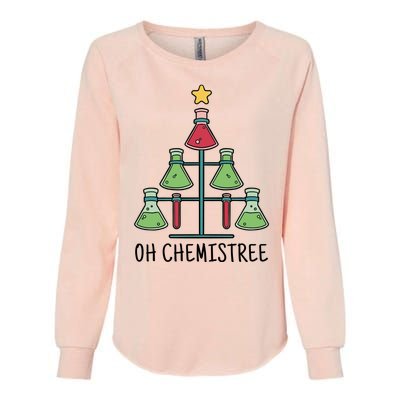 Oh Chemistree Chemistry Christmas Gift Womens California Wash Sweatshirt