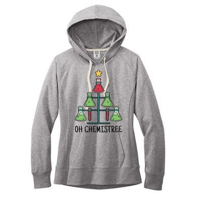 Oh Chemistree Chemistry Christmas Gift Women's Fleece Hoodie