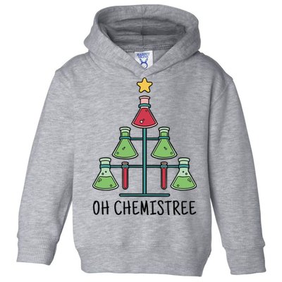 Oh Chemistree Chemistry Christmas Gift Toddler Hoodie