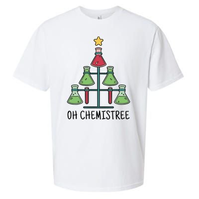 Oh Chemistree Chemistry Christmas Gift Sueded Cloud Jersey T-Shirt