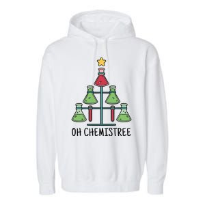 Oh Chemistree Chemistry Christmas Gift Garment-Dyed Fleece Hoodie