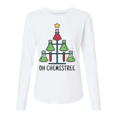 Oh Chemistree Chemistry Christmas Gift Womens Cotton Relaxed Long Sleeve T-Shirt