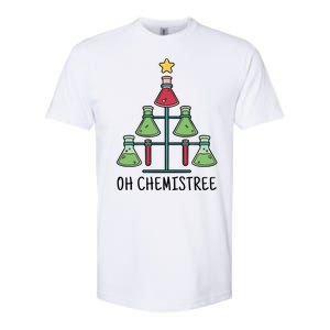 Oh Chemistree Chemistry Christmas Gift Softstyle CVC T-Shirt