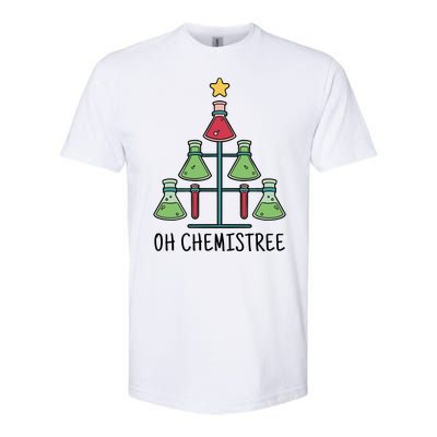 Oh Chemistree Chemistry Christmas Gift Softstyle CVC T-Shirt