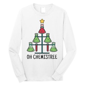 Oh Chemistree Chemistry Christmas Gift Long Sleeve Shirt