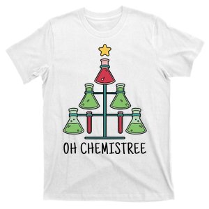 Oh Chemistree Chemistry Christmas Gift T-Shirt