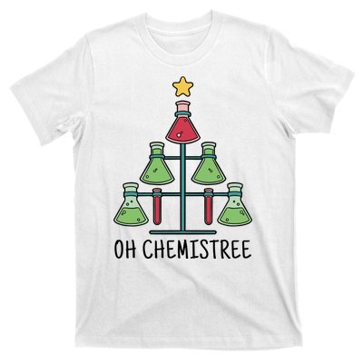 Oh Chemistree Chemistry Christmas Gift T-Shirt