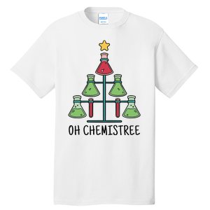 Oh Chemistree Chemistry Christmas Gift Tall T-Shirt