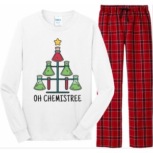 Oh Chemistree Chemistry Christmas Gift Long Sleeve Pajama Set