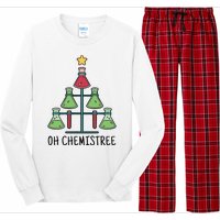 Oh Chemistree Chemistry Christmas Gift Long Sleeve Pajama Set