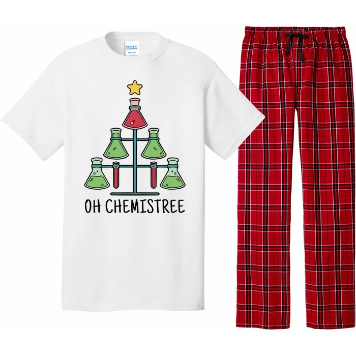 Oh Chemistree Chemistry Christmas Gift Pajama Set