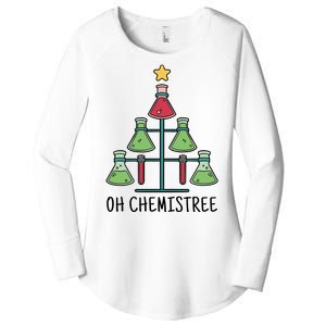 Oh Chemistree Chemistry Christmas Gift Women's Perfect Tri Tunic Long Sleeve Shirt