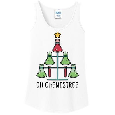 Oh Chemistree Chemistry Christmas Gift Ladies Essential Tank