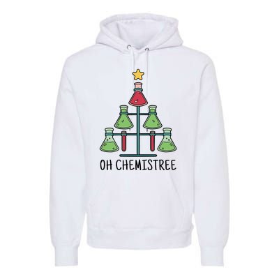 Oh Chemistree Chemistry Christmas Gift Premium Hoodie