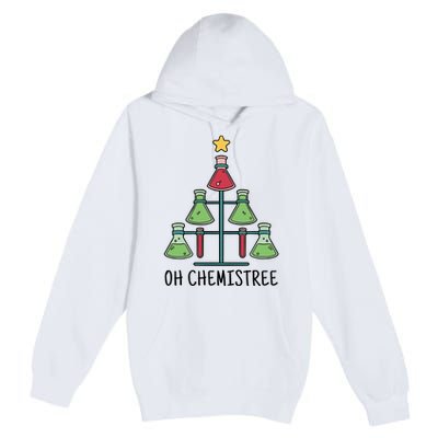 Oh Chemistree Chemistry Christmas Gift Premium Pullover Hoodie