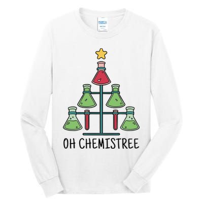 Oh Chemistree Chemistry Christmas Gift Tall Long Sleeve T-Shirt