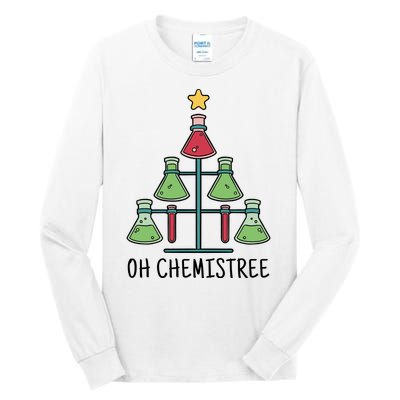 Oh Chemistree Chemistry Christmas Gift Tall Long Sleeve T-Shirt