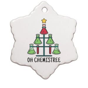 Oh Chemistree Chemistry Christmas Gift Ceramic Star Ornament