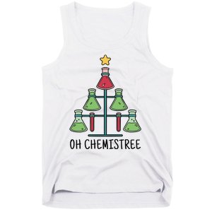 Oh Chemistree Chemistry Christmas Gift Tank Top