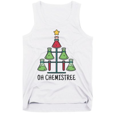 Oh Chemistree Chemistry Christmas Gift Tank Top