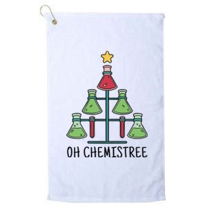 Oh Chemistree Chemistry Christmas Gift Platinum Collection Golf Towel