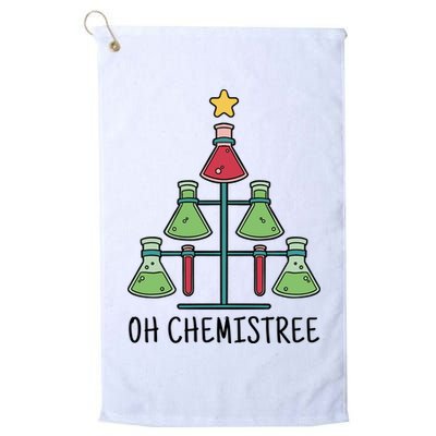 Oh Chemistree Chemistry Christmas Gift Golf Towel