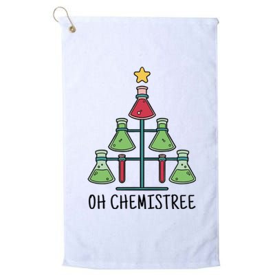 Oh Chemistree Chemistry Christmas Gift Platinum Collection Golf Towel