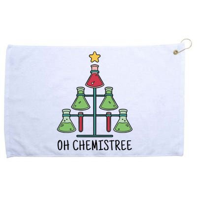 Oh Chemistree Chemistry Christmas Gift Grommeted Golf Towel