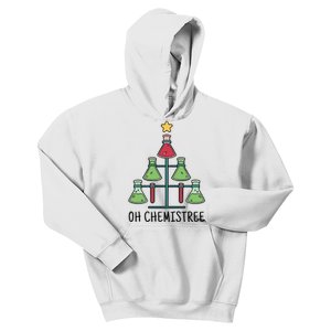 Oh Chemistree Chemistry Christmas Gift Kids Hoodie