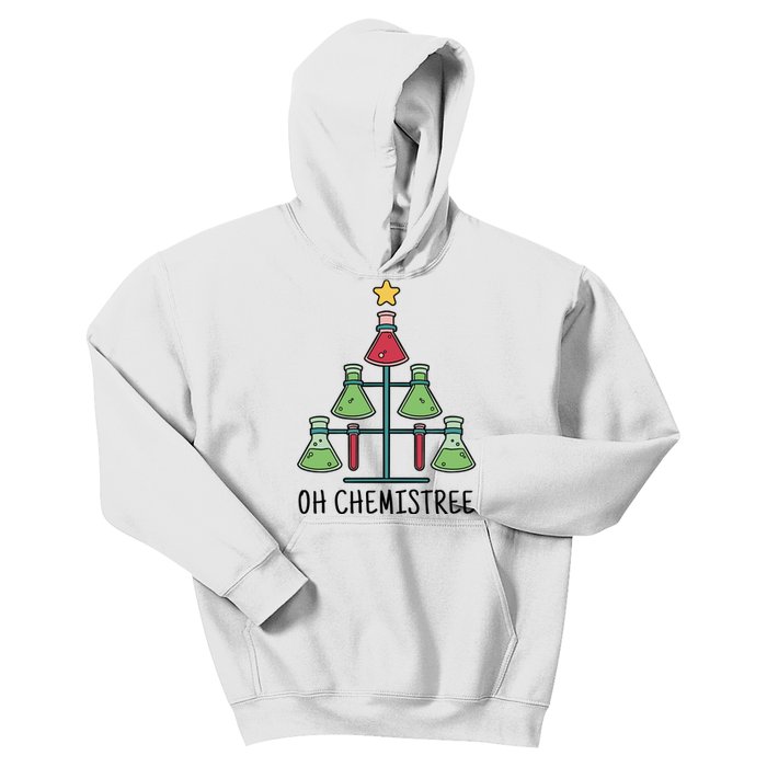 Oh Chemistree Chemistry Christmas Gift Kids Hoodie