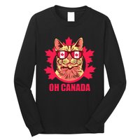 Oh Canada Canada Day Maple Leaf National Day 1st of July Long Sleeve Shirt