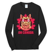 Oh Canada Canada Day Maple Leaf National Day 1st of July Tall Long Sleeve T-Shirt