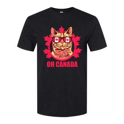 Oh Canada Canada Day Maple Leaf National Day 1st of July Softstyle CVC T-Shirt