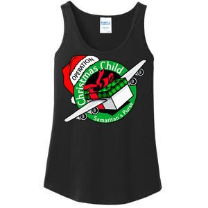 Operation Christmas Child Funny Holiday Presents Ladies Essential Tank